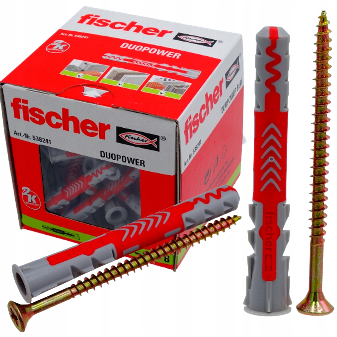 Betónové hmoždinky Fischer 8 x 65 mm 50 ks.